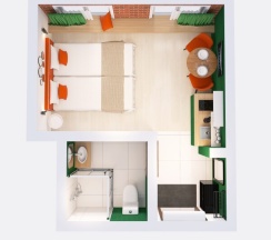 Stylish Studio Twin Colors в Axis.Moscow Colors