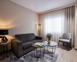 Двухместный полулюкс двуспальная кровать в Hotel Bristol