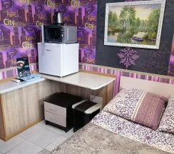 Номер стандарт с 1 двуспальной кроватью и балконом в ОтельОк