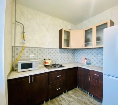 Апартаменты c 1 комнатой с балконом и с видом на город в Apartments on str. Kuybisheva, bld. 59