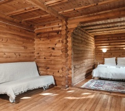 Deluxe*** Room cемейный большой с видом на горы и телевизором (к3R1)  в Шале Леший