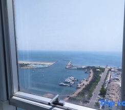 Двухместный номер Standard с видом на море 2 отдельные кровати в Rizhao Shuohai Seaview Homestay (Wanpingkou Branch)