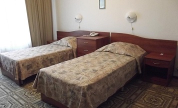 Номер эконом с 2 односпальными кроватями в Паллада