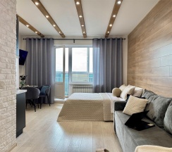 Студия до 4-х гостей (объект №221). Высотка в районе ЖД Вокзала в Атмосфера Сна