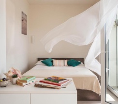 Двухместная студия двуспальная кровать в Residence Sunrise Cesenatico