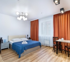 Однокомнатные апартаменты-студия с обеденной зоной в APARTVILLE