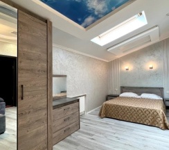 Улучшенный номер с двуспальной кроватью в Uragi