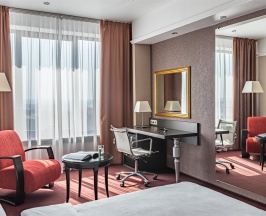 Стандартный номер с двуспальной кроватью в Cosmos Izhevsk Hotel