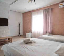 Номер стандарт с 2 односпальными кроватями в Villa santarina