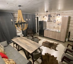 Дом с баней и мангальной зоной в Dib house