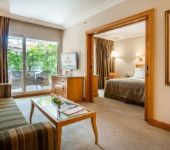 Люкс Garden с балконом в Hotel Aria