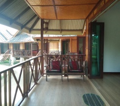 Двухместный номер Superior с видом на реку 2 отдельные кровати в Pai Park Cottage