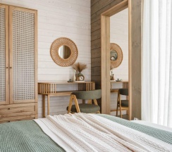 Дом Кедр с баней и купелью в Timeless