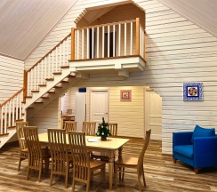 Двухэтажный дом с 4-мя спальнями и бочкой Фурако в Агропарк Ясенево