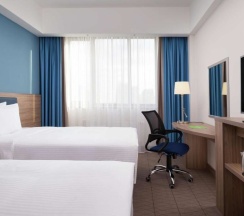 Двухместный номер 2 отдельные кровати в Hampton by Hilton Astana Triumphal Arch