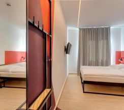 Двухместный номер Standard 2 отдельные кровати в MEININGER Hotel Leipzig Hauptbahnhof