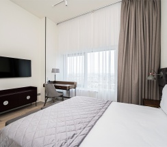 Двухуровневые апартаменты с 3 спальнями Премиум в Intermark Residence