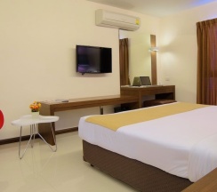 Одноместный номер Deluxe двуспальная кровать в Отель Grand Alpine