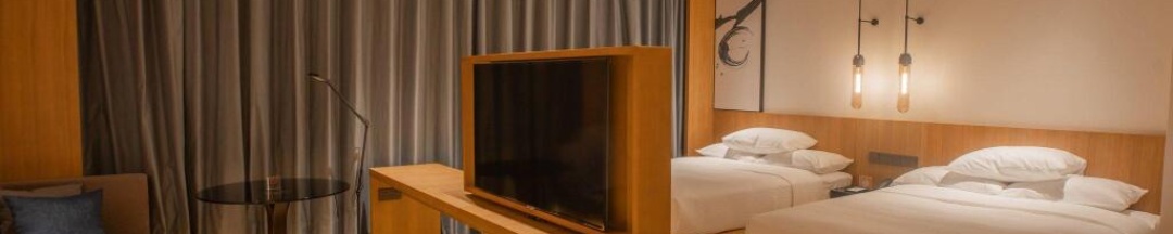 Двухместный номер Deluxe с видом на внутренний двор в Fairfield by Marriott Taizhou City Centre
