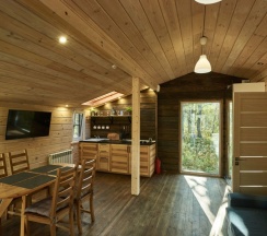 Шале с одной спальней в Kamchatka forest lodge