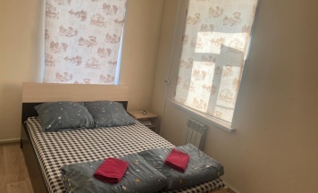 Номер эконом с 1 двуспальной кроватью в На Красноармейском