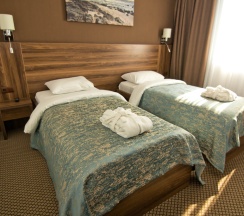 Семейный номер Standard с балконом и с видом на море в Отель Sky Inn Batumi