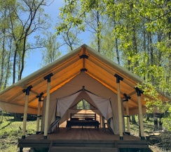 Глэмпинг в Серебряный Ключ