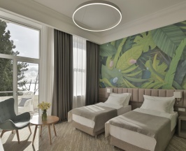 Номер с террасой Комфорт с видом на море 2 отдельные кровати в Garden Resort