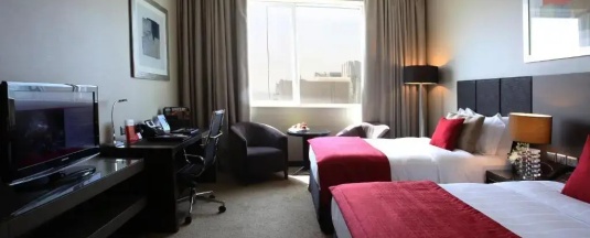 Двухместный номер Deluxe (2 отдельные кровати) в Ramada by Wyndham Abu Dhabi Downtown