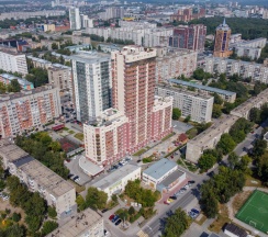1-комнатные апартаменты студия №228 в Олимп