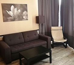 Номер люкс с 1 двуспальной кроватью в Полярис