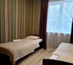 Четырёхместный номер с раздельными кроватями Стандарт в Морской