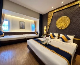 Двухместный номер Family - no balcony двуспальная кровать в Kata Palm Resort