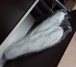 Двухместная комната с 2 односпальными кроватями и общей ванной комнатой в МК Мокко