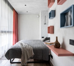 2-комнатные апартаменты люкс в Ohta Park Suite 17 (Охта Парк Сьют 17)