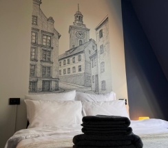 Номер стандарт с 1 двуспальной кроватью Лёбенихт в Прусс