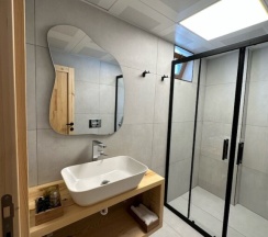 Двухместная семейная студия двуспальная кровать в Audo Studio Hotel