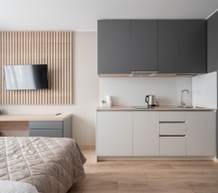 1-комнатные апартаменты стандарт Санкт-Петербург, Заозерная 3, к.1, стр.1 в Art Apart