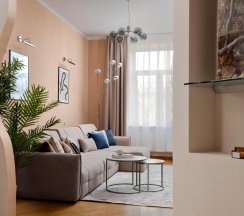 Двухместные апартаменты с 3 комнатами (двуспальная кровать) в GM Apartments