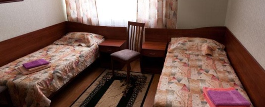Номер стандарт с 2 односпальными кроватями в Сказка