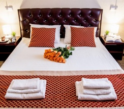 Номер полулюкс улучшенный с 1 двуспальной кроватью в Гранат