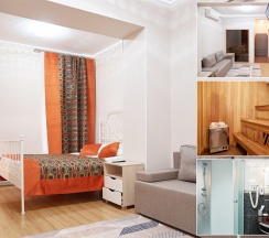 Семейный номер с сауной (корпус 1) в Снегирек