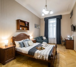 Апартаменты Premium с 3 комнатами с красивым видом из окна в GM Apartments