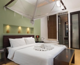 Двухместный номер Deluxe двуспальная кровать в Mandalai Hotel