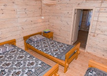 3-местный номер комфорт семейный с 3 односпальными кроватями в Алтайские Дачи 
