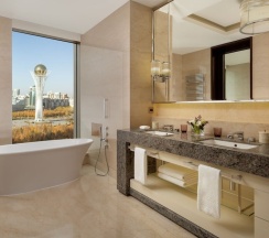 Двухместный полулюкс двуспальная кровать в The Ritz-Carlton Astana