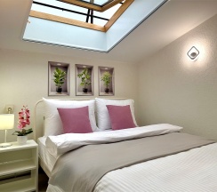 Апартаменты №7 "Полулюкс" на мансардном этаже в Саквояж