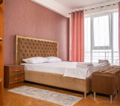 Двухкомнатный дабл с балконом в Великий Каспий