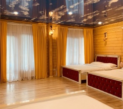 Двухкомнатный комфорт №29 | с балконом и террасами | вид на горы в Hayat Haus