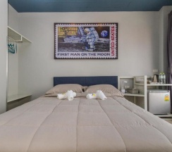Двухместный номер Standard двуспальная кровать в The Moon Hostel Hua Hin
